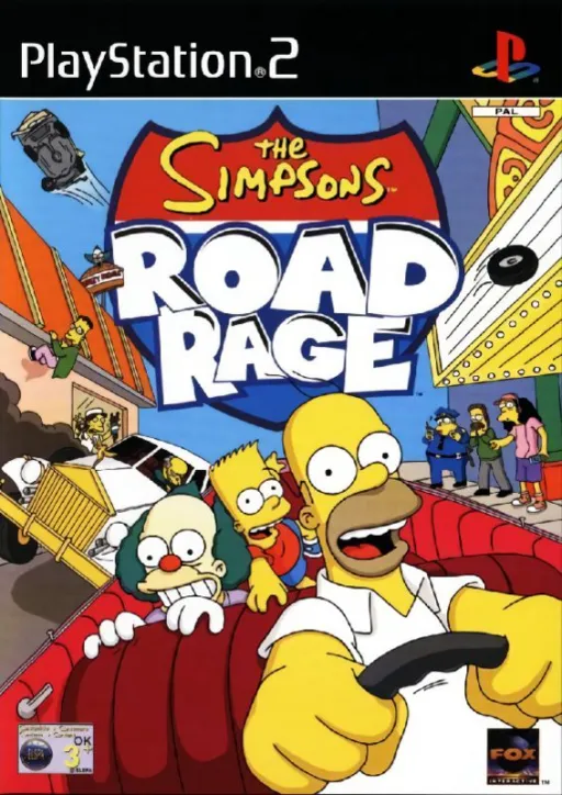 Simpsons, The - Road Rage (Europe) (En,Fr,De,Es,It)